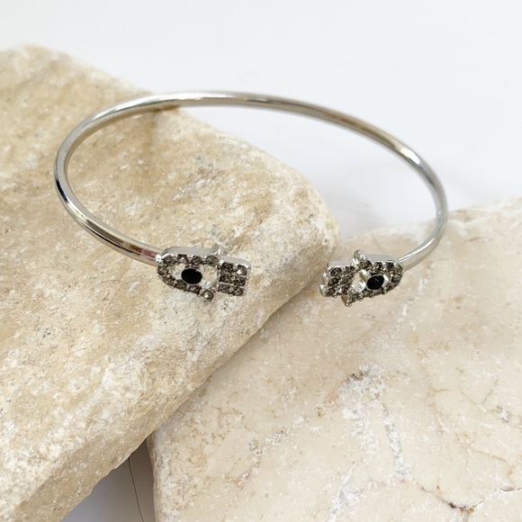 Marilyn Schiff Jewelry - Marilyn Schiff Hamsa Good Luck Cuff Bracelet NEW